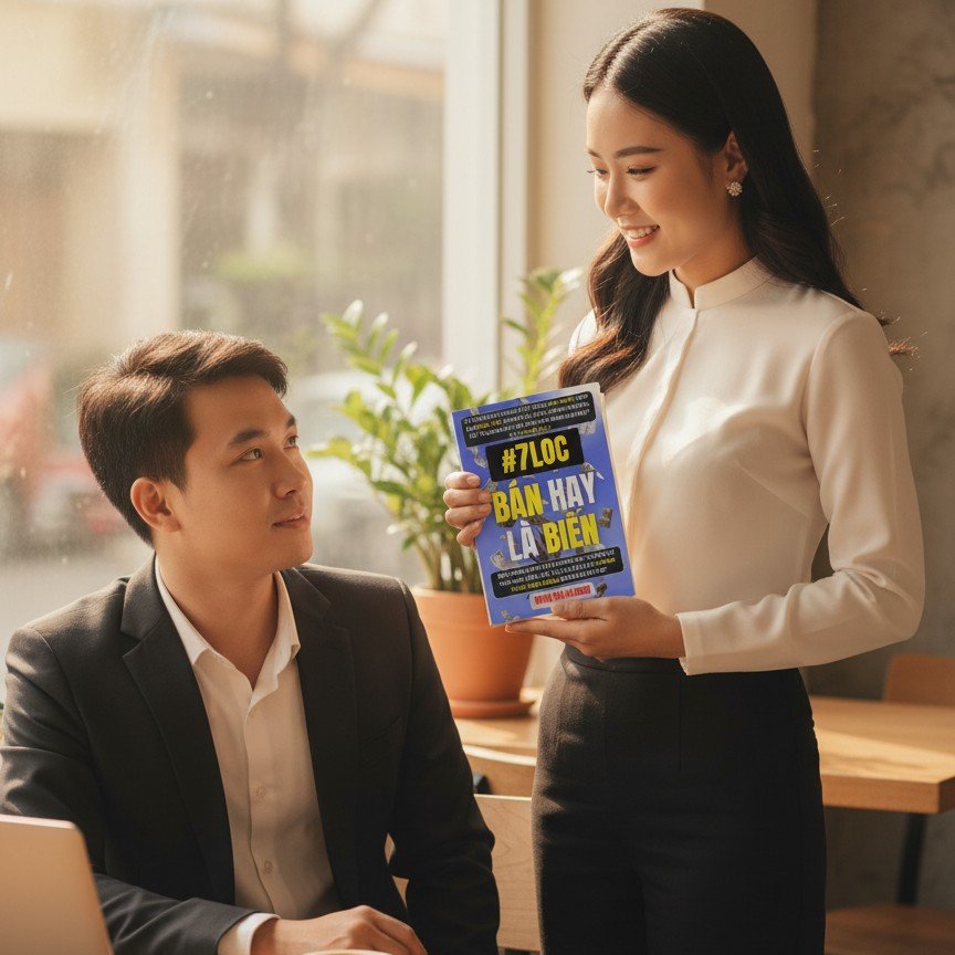 Sở hữu ngay cuốn sách bán hàng của Nguyễn Huỳnh Lộc để làm chủ tâm lý khách hàng và đập tan mọi rào cản chốt sale khó nhằn nhất.