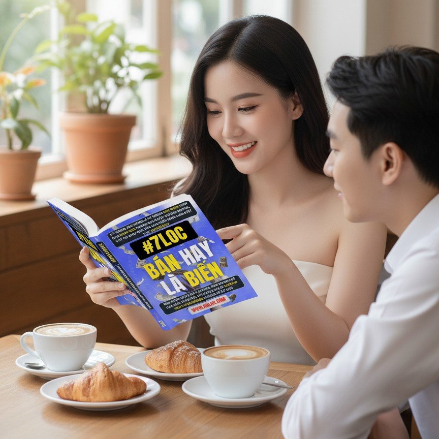 #7LOC cam kết: Chỉ cần bạn áp dụng đúng những hướng dẫn bán hàng trong cuốn sách này, mục tiêu nhân ba doanh số không còn là giấc mơ.