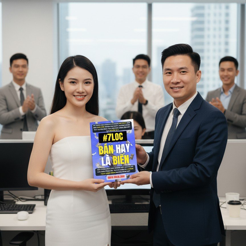 Đừng để khách hàng dắt mũi bạn thêm một giây nào nữa, cuốn sách bán hàng thực chiến của Nguyễn Huỳnh Lộc sẽ giúp bạn lật ngược thế cờ ngay trên bàn đàm phán.